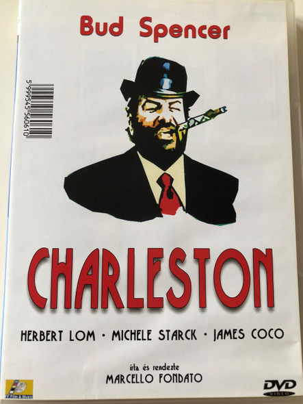 Charleston DVD 1977 / Audio: Hungarian and Italian / Subtitle: Hungarian / Starring: Bud Spencer, James Coco, and Herbert Lom / Directed by: Marcello Fondato (5999545560610)