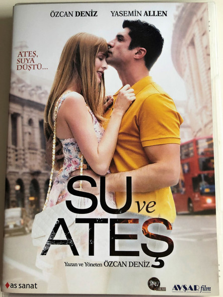 Su ve Ateş DVD 2013 Water and Fire / Directed by Özcan Deniz / Starring: Özcan Deniz, Yasemin Kay Allen, Kaan Çakir (8698907804306)