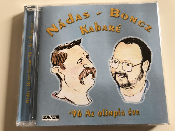 Nádas - Boncz ‎– Kabaré - '96 Az Olimpia Éve / Boncz Géza, Nádas György / Audio CD 2005 / Hungarian Comedy (4011222233387)