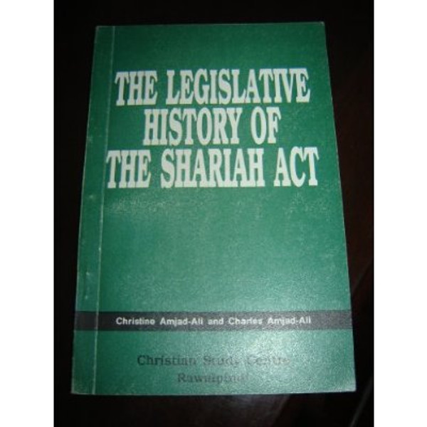 The Legislative History of The Shariah Act - English Edition [Paperback]