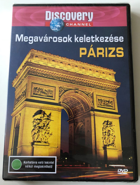 Megavárosok keletkezése - Párizs DVD 2003 We built this City - Paris / Discovery Channel Series / Produced and Directed by Jeremy-Llewellyn-Jones (5998282103517)