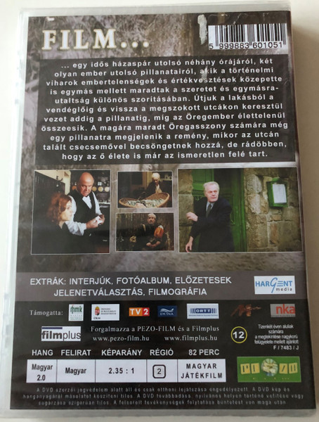 Film... DVD 2000 Movie... / Directed by Surányi András / Starring: Darvas Iván, Temessy Hédy, Haumann Péter, Madaras József (5999883601051)