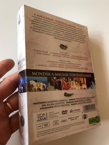 Mondák a magyar történelemből DVD 2011 Legends from Hungarian history / Directed by Jankovics Marcell (5999884941095)