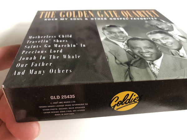 The Golden Gate Quartet - Rock my Soul & other Gospel Favorites / Audio 3CD 2001/ Motherless Child, Travelin' Shoes, Saints Go Marchin' In, Precious Lord, Jonah In The Whale, Our Father... / Paul Brembly, Terry François, Thimothy Riley, Frank Davis