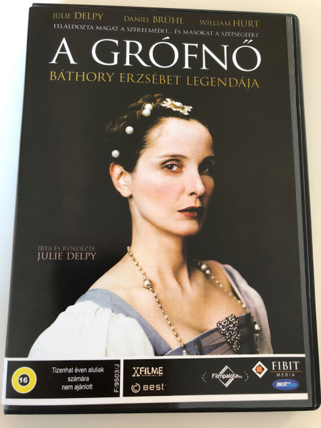 A Grófnő - Báthory Erzsébet Legendája DVD The Countess / Directed by Julie Delpy / Starring: Julie Delpy, Daniel Brühl, William Hurt (5996492103235)