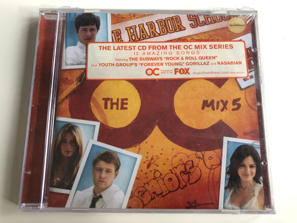  Mix 5 SOUNDTRACK / The Latest CD from the OC MIX Series - 12 AMAZING SONGS FEATURING THE SUBWAYS "ROCK & ROLL QUEEN" plus YOUTH GROUP'S "FOREVER YOUNG"... Audio CD 2005 / The Harbor School (093624944324)