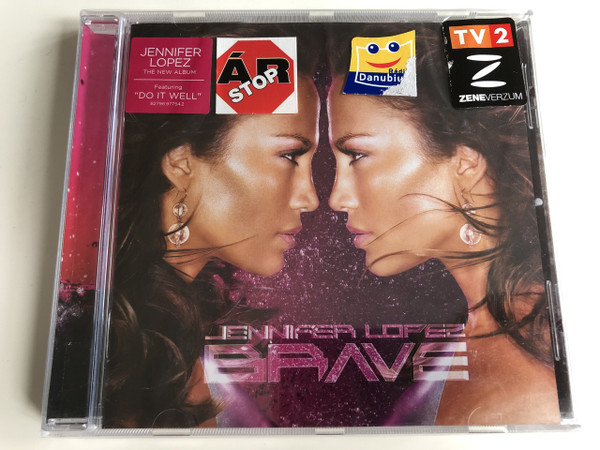 Jenifer Lopez ‎– Brave / Featuring: Do It Well / AUDIO CD 2007 / American singer, actress, dancer and producer (827969775424)