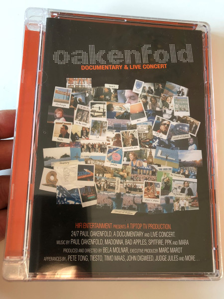 24/7 Paul Oakenfold - Documentary & Live Concert / DVD 2007 (5060146680004)