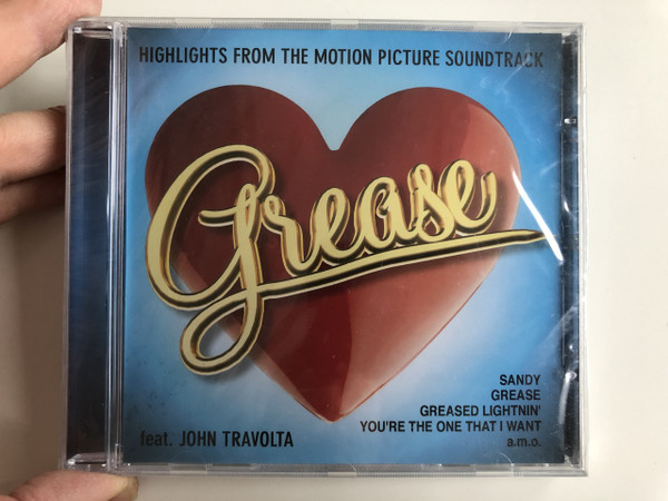 Grease feat. John Travolta / Sandy, Grease, Greased Lightnin', You're the one that I want, a.m.o. / Highlight From The Motion Picture Soundtrack (9002986420262)