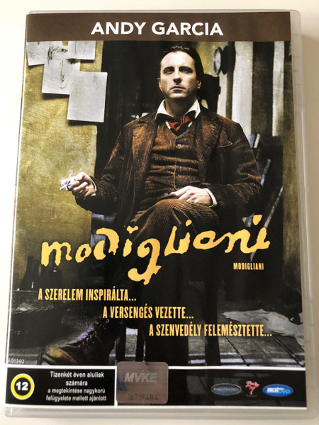 Modigliani DVD 2004 / Directed by Mick Davis / Starring Eva Herzigova, Andi Garcia (5998133154033)
