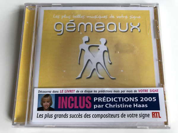 Gémeaux - LES PLUS BELLES MUSIQUES DE VOTRE SINGE / AUDIO CD 2004 / EMI RECORDS LTG / VIRGIN CLASSICS , EMI MUSIC FRANCE / RTL / Christine Haas (0724348203625)