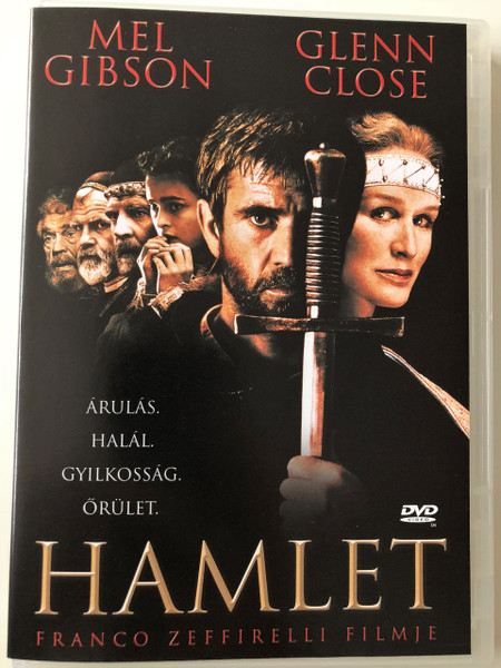 Hamlet DVD 1990 / Directed by Franco Zeffirelli / Starring: Mel Gibson, Glenn Close / W. Shakespeare classic - film adaptation (5999881068085)