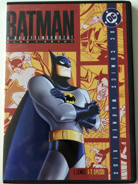 Batman the Animated Series Vol 1. DVD 2006 Batman a rajzfilmsorozat 1. kötet / Directed by, Bruce W. Timm, Eric Radomski / VA: Kevin Conroy, Efrem Zimbalist Jr., Bob Hastings, Robert Costanzo / DC Comics / Disc 1 / Episodes 1-7 (5999048909282)