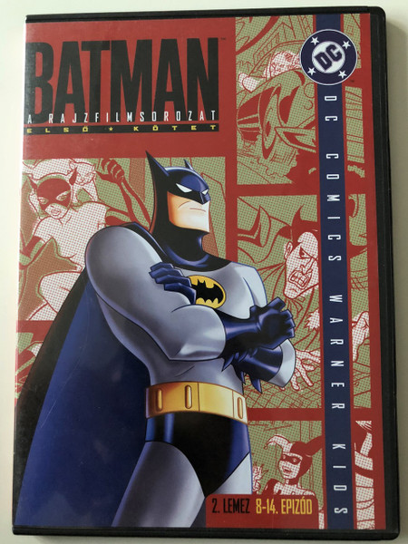 Batman the Animated Series Vol 1. DVD 2006 Batman a rajzfilmsorozat 1. kötet / Directed by, Bruce W. Timm, Eric Radomski / VA: Kevin Conroy, Efrem Zimbalist Jr., Bob Hastings, Robert Costanzo / DC Comics / Disc 2 / Episodes 8-14 (5999048909299)