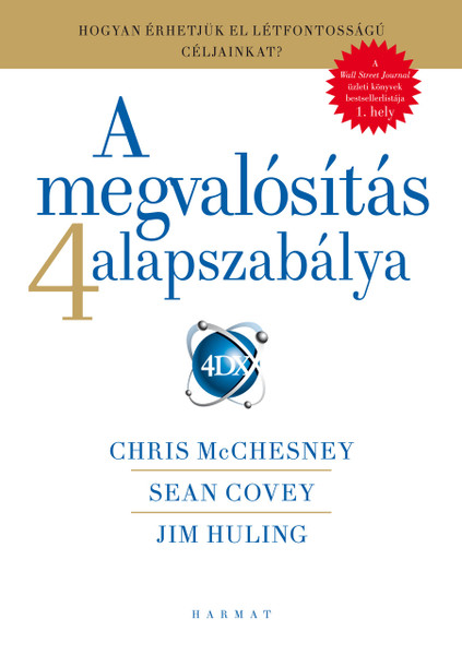 A megvalósítás 4 alapszabálya - HOGYAN ÉRHETJÜK EL LÉTFONTOSSÁGÚ CÉLJAINKAT? by SEAN COVEY, CHRIS MCCHESNEY, JIM HULING - HUNGARIAN TRANSLATION OF SUMMARY: The 4 Disciplines of Execution: Achieving Your Wildly Important Goals (9789632884035)