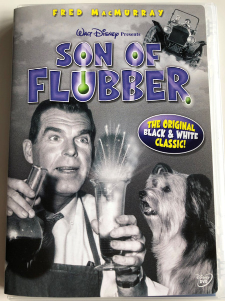 Son of Flubber DVD 1963 / Directed by Robert Stevenson / Starring Fred MacMurray, Nancy Olson, Keenan Wynn / Original Black & White Classic (786936233940)