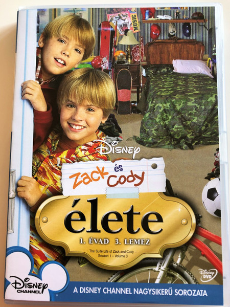 The Suite Life of Zack & Cody - Season 1 - Vol 3. DVD 2005 Zack és Cody Élete 1. Évad 3. lemez / Created by Danny Kallis, Jim Geoghan / Starring: Cole Sprouse, Dylan Sprouse, Brenda Song, Ashley Tisdale, Phill Lewis, Kim Rhodes (5996255731521)