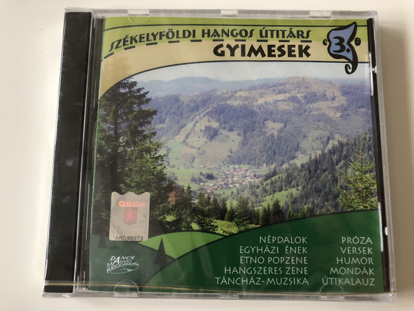 Székelyföldi Hangos Utitárs 3. CD Hungarian Audio Guide to Transylvania No. 3 / Dancs Market Records (5999500036754)