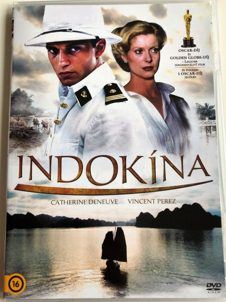 Indochine DVD 1992 Indokína / Directed by Régis Wargnier / Catherine Deneuve, Vincent Pérez, Linh Dan Pham, Jean Yanne, Dominique Blanc