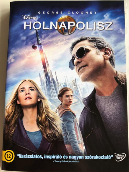 Tomorrowland DVD 2015 Holnapolisz / Directed by Brad Bird / Starring: George Clooney, Hugh Laurie, Britt Robertson, Raffey Cassidy, Tim McGraw, Kathryn Hahn, Keegan-Michael Key (5996514021400)