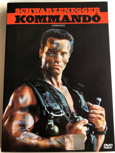 Commando DVD 1985 Kommandó / Directed by Mark L. Lester / Starring: Arnold Schwarzenegger, Rae Dawn Chong, Vernon Wells, Dan Hedaya, Alyssa Milano, James Olson (5996255705287)
