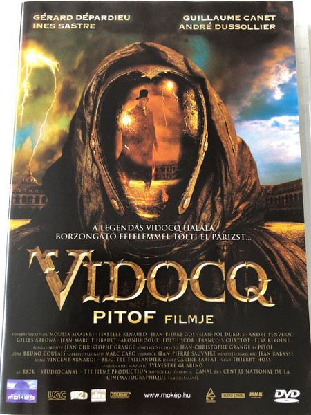 Vidocq DVD 2001 / Directed by Jean-Christophe "Pitof" Comar / Starring: Gérard Depardieu, Guillaume Canet, Inés Sastre, André Dussollier (5996357339991)