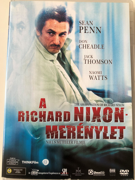 The Assassination of Richard Nixon DVD 2004 A Richard Nixon-Merénylet / Directed by Niels Mueller / Starring: Sean Penn, Don Cheadle, Jack Thompson, Naomi Watts, Brad William Henke, Michael Wincott, Mykelti Williamson (5999544151468)