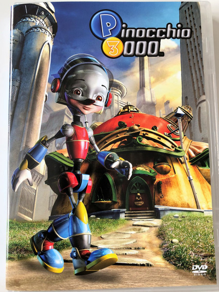 P3K: Pinocchio 3000 DVD 2004 / Directed by Daniel Robichaud / Starring: Malcolm McDowell, Whoopi Goldberg, Howie Mandel, Helena Evangeliou, Gabrielle Elfassy, Howard Ryshpan, Sonja Ball / Computer-animated Sci-Fi (8595165325171)