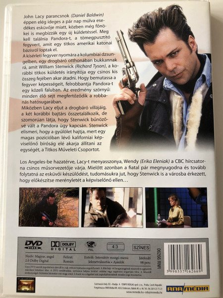 The Pandora Project DVD 1998 Pandora Hadművelet / Directed by John Terlesky, Jim Wynorski / Starring: Daniel Baldwin, Erika Eleniak, Richard Tyson, Tony Todd, Bo Jackson, Jeff Yagher (5998557162669)