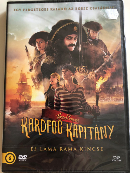 Kaptein Sabeltann og skatten i Lama Rama DVD 2014 Kardfog kapitány és a Lama Rama kincse / Directed by Lisa Marie Gamlem, John Andreas Andersen / Starring: Kyrre Haugen Sydness, Tuva Novotny, Fridtjov Saheim / Captain Sabertooth (5996471001859)