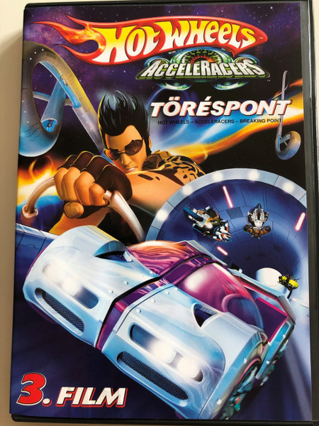 Hot Wheels - AcceleRacers - Breaking Point DVD 2005 Hot Wheels Töréspont / Directed by William Lau / Mattel Entertainment / 3. Movie in series / Created by Mark Edens, Ian Richter (5999048904546)