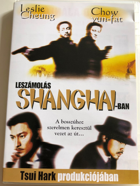 Shanghai Grand (新上海灘) DVD 1996 Leszámolás Sanghajban / Directed by Man Kit Poon / Starring: Andy Lau Leslie Cheung Ning Jing / San Seong Hoi Taan (5999881068177)