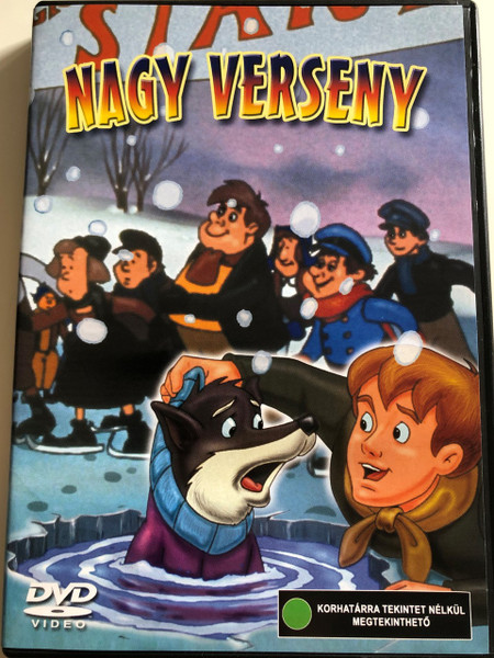 Hans and the Silver Skates DVD 1995 Nagy verseny / Produced by David C. Field, Roz Phillips / Classic Cartoon (5999547790183)