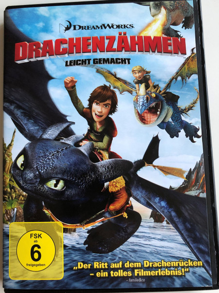 How to train your Dragon DVD 2010 Drachenzähmen leicht gemacht / Directed by Chris Sanders, Dean DeBlois / Starring: Jay Baruchel, Gerard Butler, Craig Ferguson, America Ferrera, Jonah Hill , Christopher Mintz-Plasse, T. J. Miller, Kristen Wiig (4047552500387)