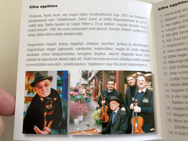 Cifra Ensemble: Mariage Avec Nous - Hangról Hangra / Audio CD 2006 / Membran Music (4011222234131)