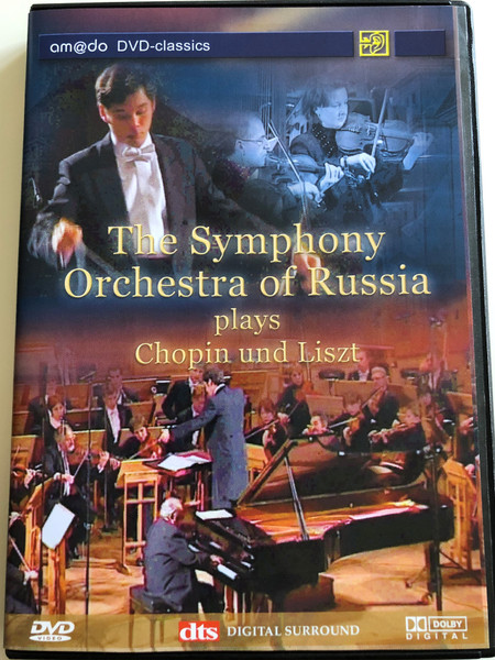 The Symphony Orchestra Of Russia Plays Chopin Und Liszt DVD / Conducted by Tugan Sohiev / Naum Shtarkman Piano / amado classics (4028462600336)