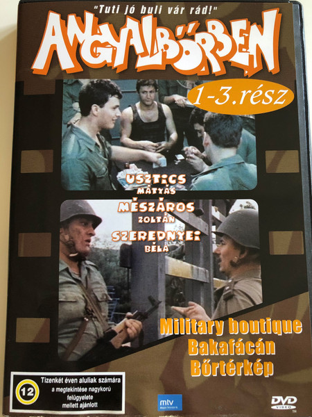 Angyalbőrben DVD 1991 / Directed by Gát György, Szurdi Miklós / Starring: Usztics Mátyás, Mészáros Zoltán, Szerednyei Béla / Hungarian TV Series / 3 episodes on disc (5999544560611)