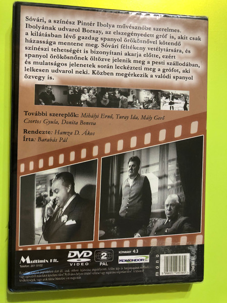 Egy Szoknya, egy nadrág DVD 1943 One skirt, one trouser / Hungarian Classic / Directed by Hamza Ákos / Starring: Latabár Kálmán, Csikós Rózsi (5996051280360)