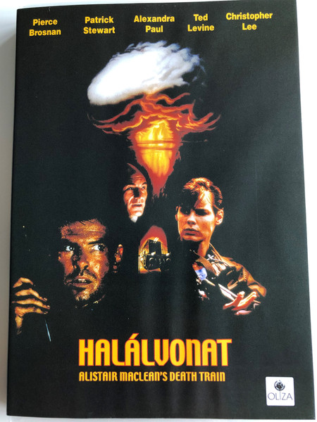 Alistar Maclean's Death Train DVD Halálvonat AKA Detonator / Directed by David Jackson / Starring: Pierce Brosnan, Patrick Stewart, Christopher Lee, Ted Levine, Alexandra Paul 