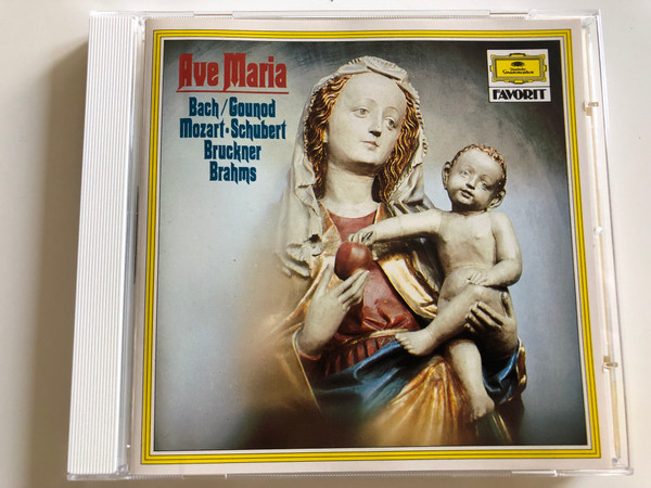 Ave Maria / Favorite Choruses / Bach, Gounod, Mozart, Schubert, Bruckner, Brahms / Audio CD / Deutsche Gramophon / 423777-2 (02894237772)