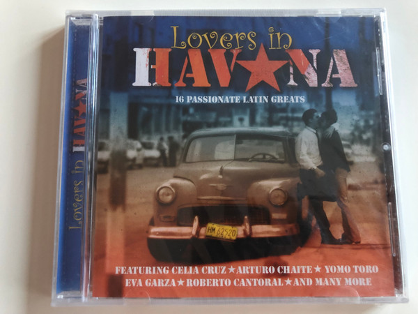 Lovers in Havana - 16 Passionate Latin Greats / Featuring Celia Cruz - Arturo Chaite - Yomo Toro - Eva Garza - Roberto Cantoral / Audio CD 2003 / Musicbank APWCD 1262 (5029248154028)