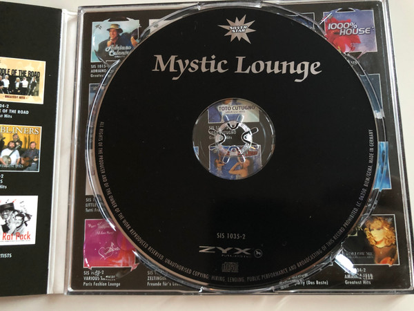 Mystic Lounge / incl. Mystera, Adiemus, Sadeness Part 1, Kiato, Indian Dream, Hibernaculum ... and more / Audio CD 2002 / Zyx Music / SIS 1035-2 (090204945351)