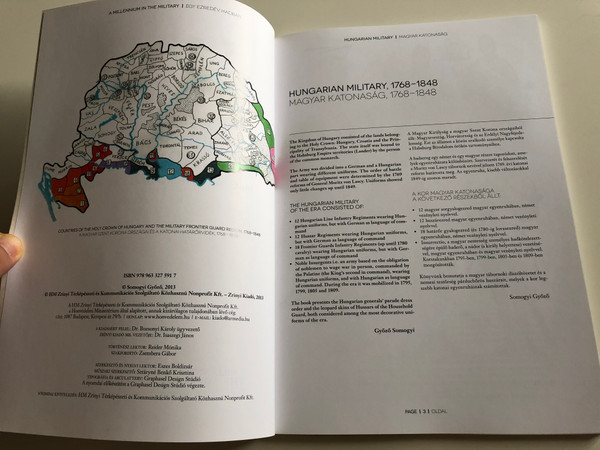 Hungarian Military 1768-1848 by Győző Somogyi / Magyar katonaság 1768-1848 / A Millennium in The Military - Egy Ezredév Hadban / Paperback 2013 / HM Zrínyi (9789633275917)