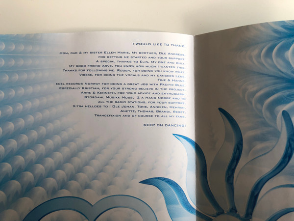 Pacific Blue  - Horizon / Audio CD 1999 / Sunrise, Amore, Ocean, Hurricane, Dawn, Eclipse / Edel Records  / 0066872 CLU