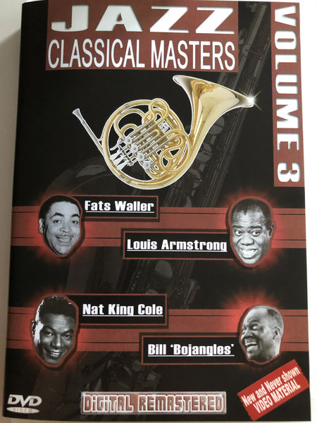 Jazz Classical Masters - Vol. 3 / DVD / Fats Waller, louis Armstrong, Nat King Cole, Bill "Bojangles" / Digitally remastered (8716718008116)