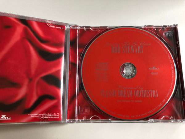 Greatest Hits Go Classic - Rod Stewart / Performed by Classic Dream Orchestra / Audio CD 2001 / Baby Jane, Sailing, Forever Young, This Old Heart Of Mine / BMG (743218944024)