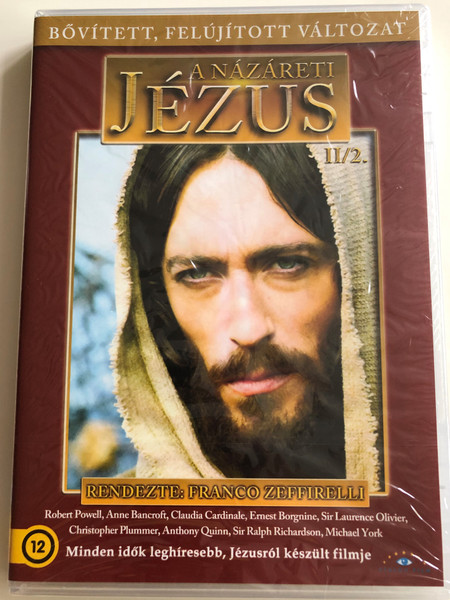 Jesus of Nazareth II/2. DVD 1977 A názáreti Jézus / Directed by Franco Zeffirelli / Starring: Robert Powell, Anne Bancroft, Claudia Cardinale, Valentina Cortese, Ian McShane, Sir Laurence Olivier / Extended - Remastered Edition (5999886089030)