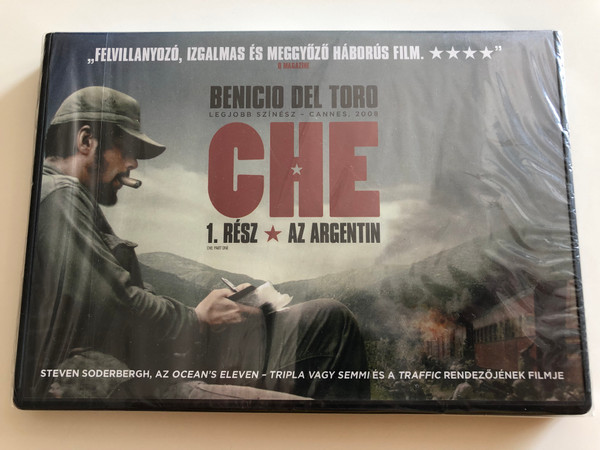 Che: Part one DVD 2008 Che - Az argentin / Directed by Steven Soderbergh / Starring: Benicio del Toro, Demian Bichir, Santiago Cabrera, Vladimir Cruz, Julia Ormond (5999075600190)