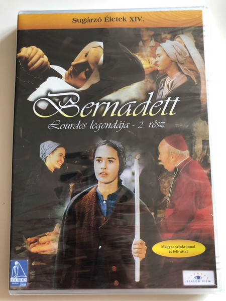 La passion de Bernadette Part II. DVD 1989 Bernadett Lourdes legendája 2. rész / Directed by Jean Delannoy / Starring: Sydney Penny, Michéle Simonnet, Roland Lesaffre / Sugárzó Életek XIV. (5999883203194)