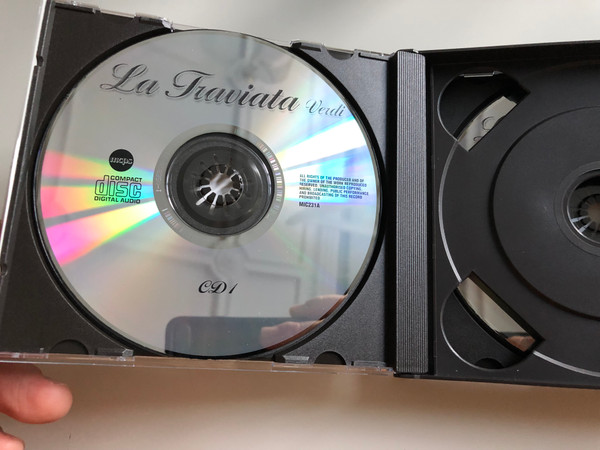 Verdi - La Traviata / Compagnia & Coro Teatro Lirico D' Europa / Conductor: Metodi Matakiev / 2CD Audio 2003 / MIC 231 (8712155093043)